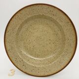 6 deep plates, Tulowice. Made in Poland.