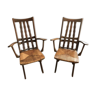 Pair of armchairs