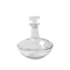 Mid-century Clear Glass Nautical Ship Decanter with Stopper/ Finland / 1970