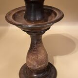 Candle holder in terracotta by Jean Marais, Vallauris 60