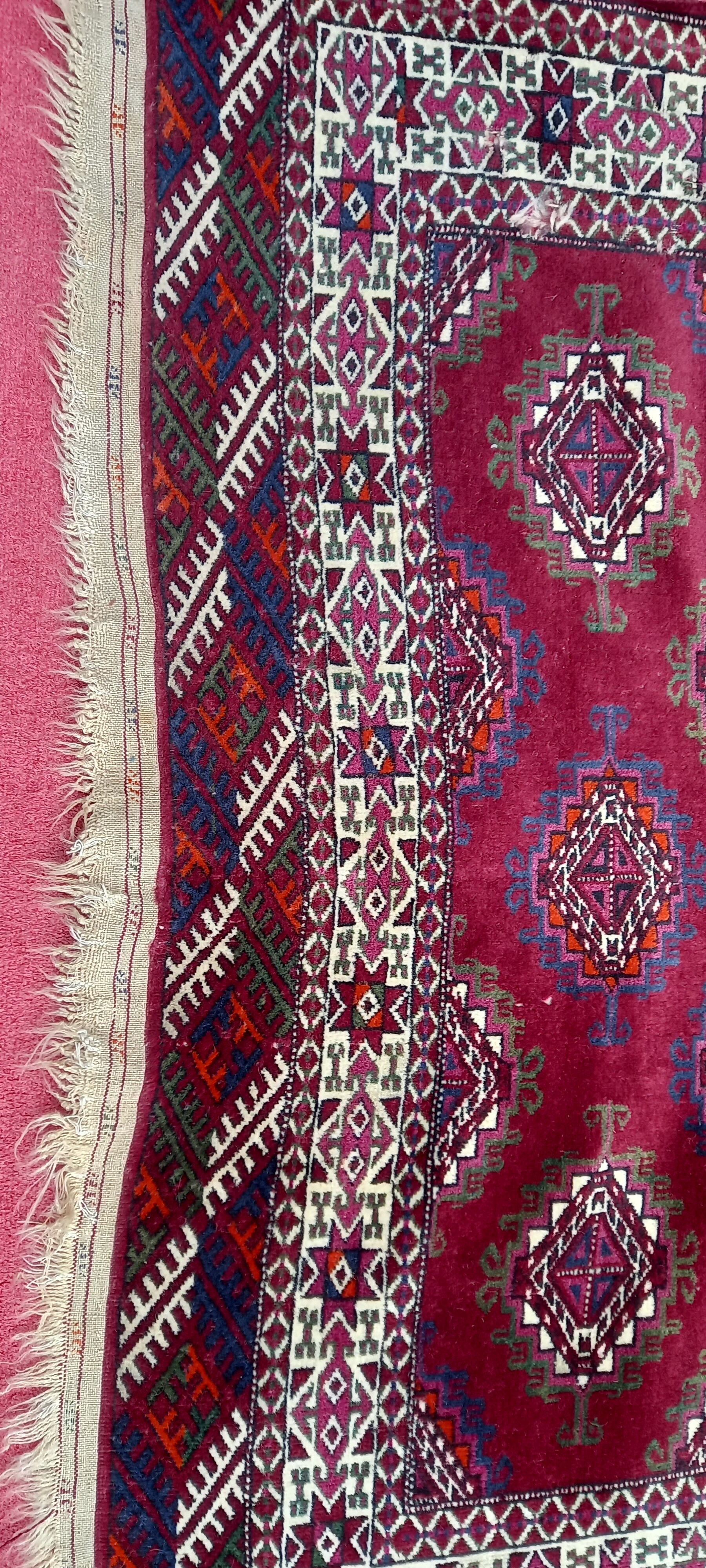 Old carpet boucara beshir