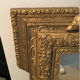 Old golden mirror