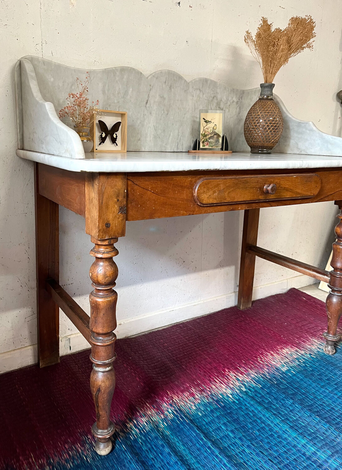 Antique toilet table