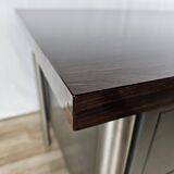 Bureau de direction avec plateau en stratifié palissandre par Mobiltecnica Torino