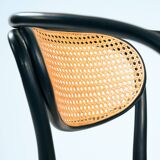 Thonet bentwood webbing chairs 214f 210r chairs, set of 2