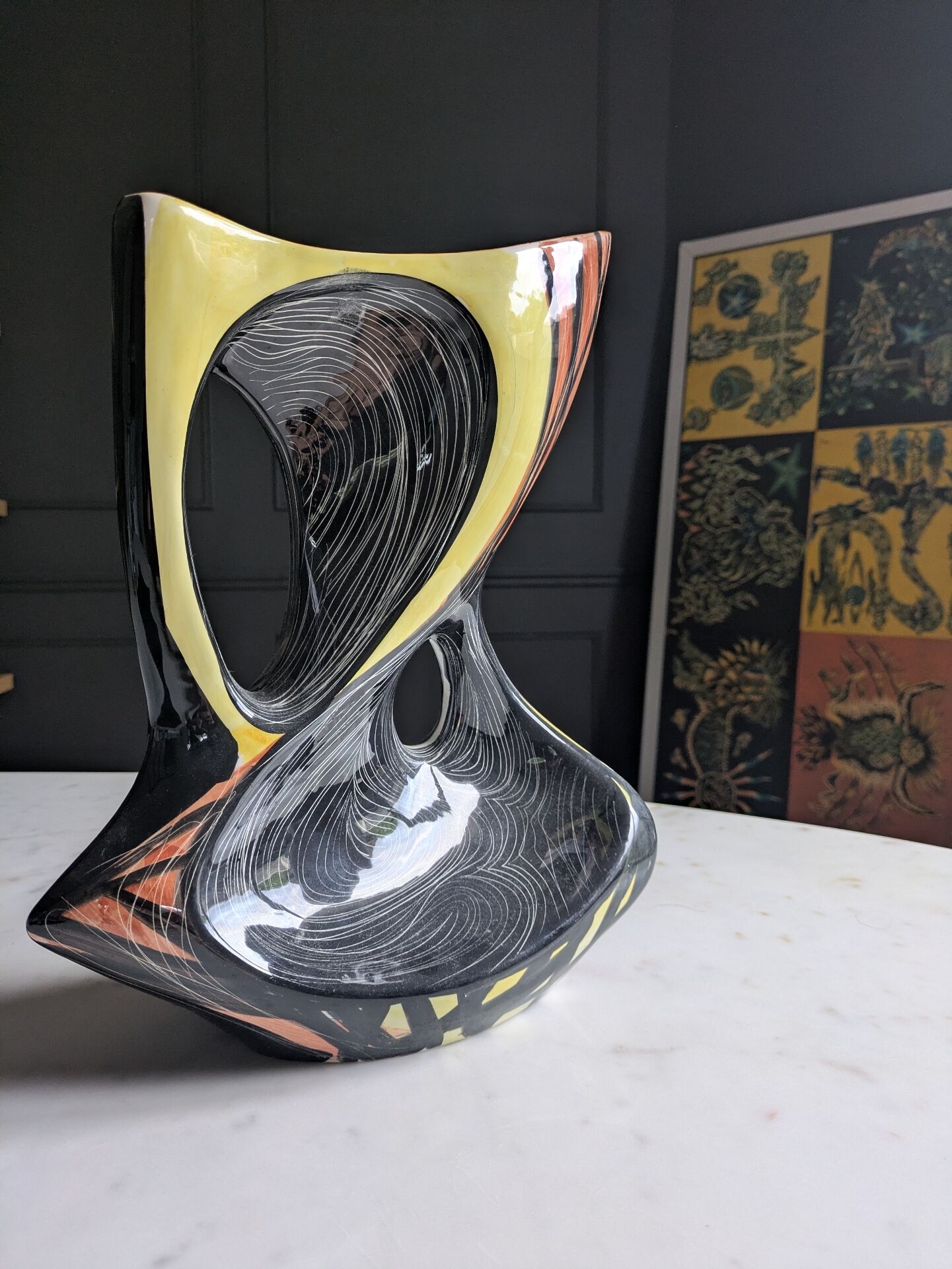 Mid-Century Vase 50s 60s