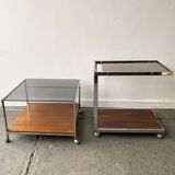 Mid-Century drinks trolley and matching coffee table by MDA