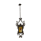 Wrought iron lantern