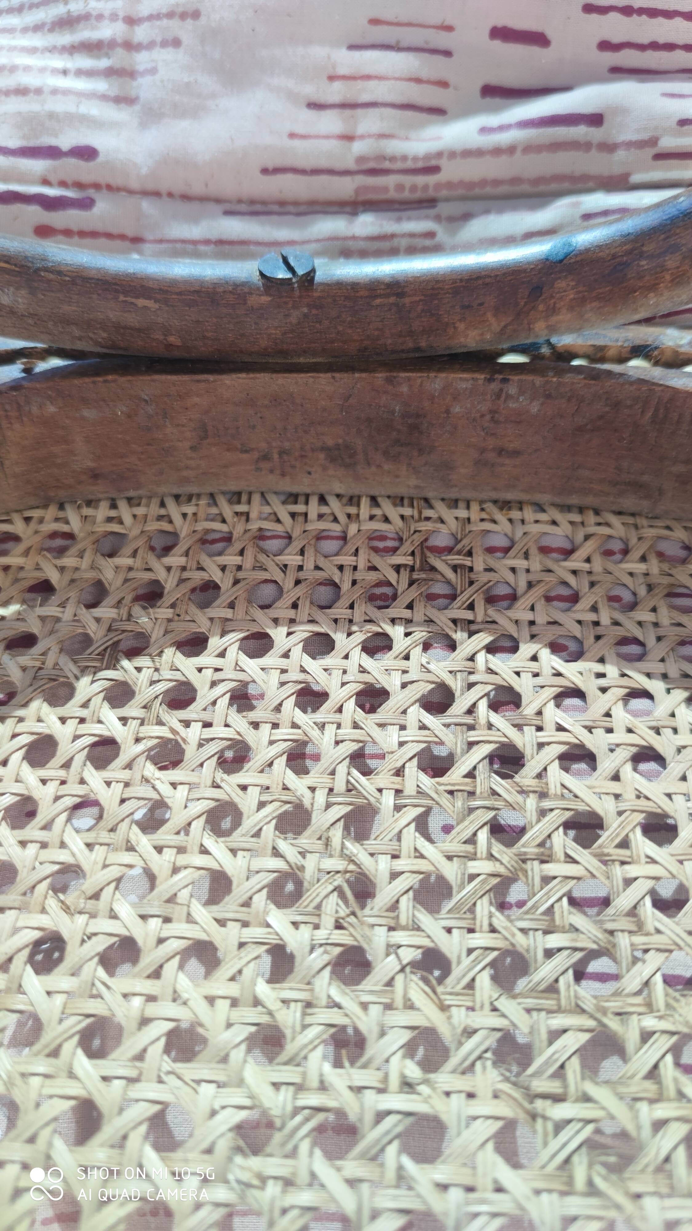 Set of 4 bistro chairs by J & J Khon, Austria, late 19th century