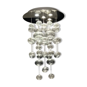 Ether suspension in murano glass, designed by Patrick Jouin