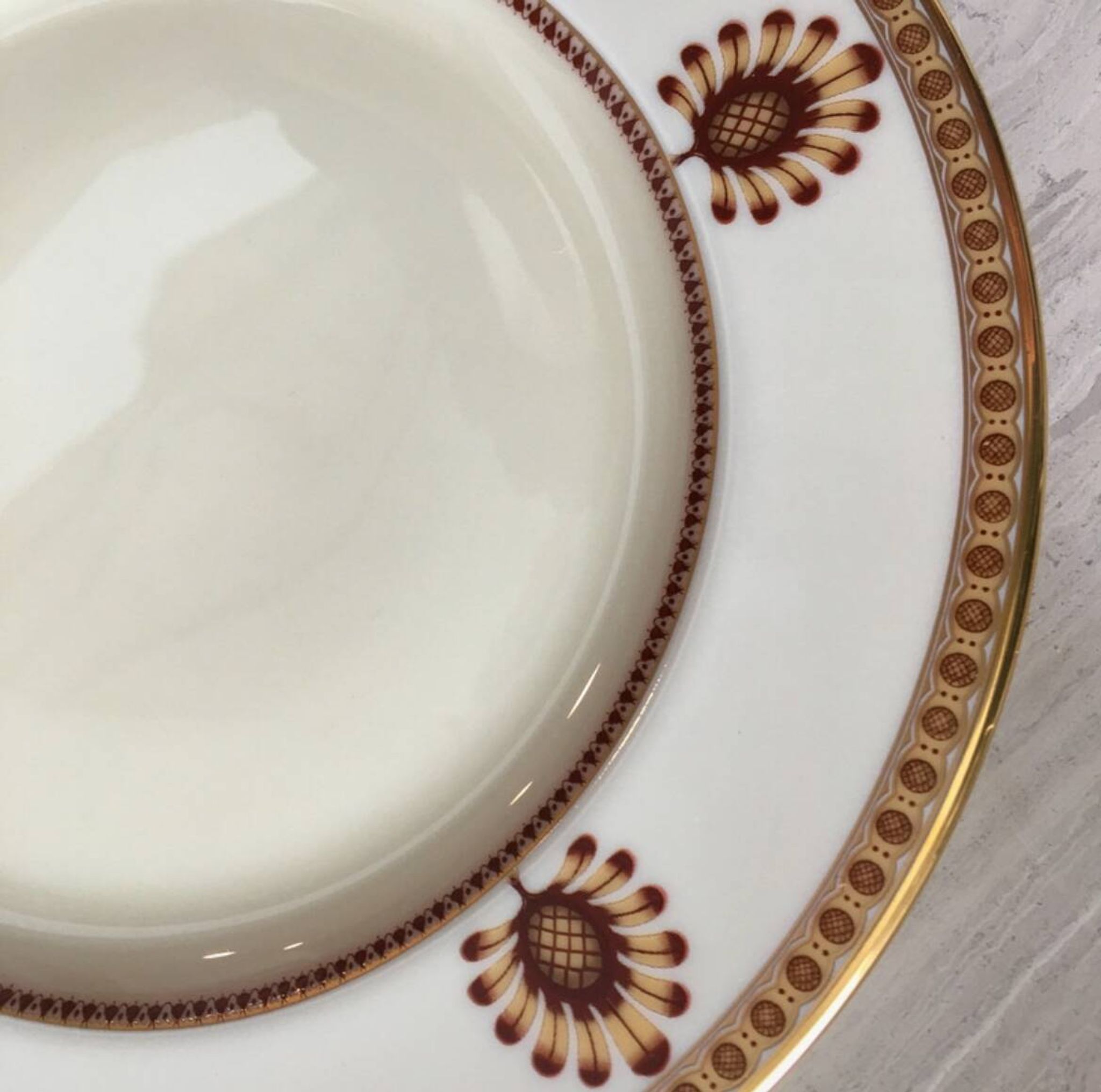 4 assiettes à dessert / salade lenox neuves - blanches