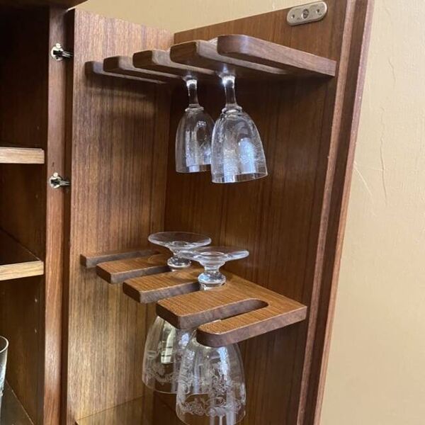 Mini bar, ancien meuble à pipes vintage