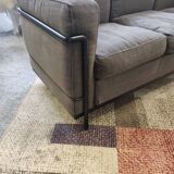 LC2 3-seater sofa by Le Corbusier, Cassina edition