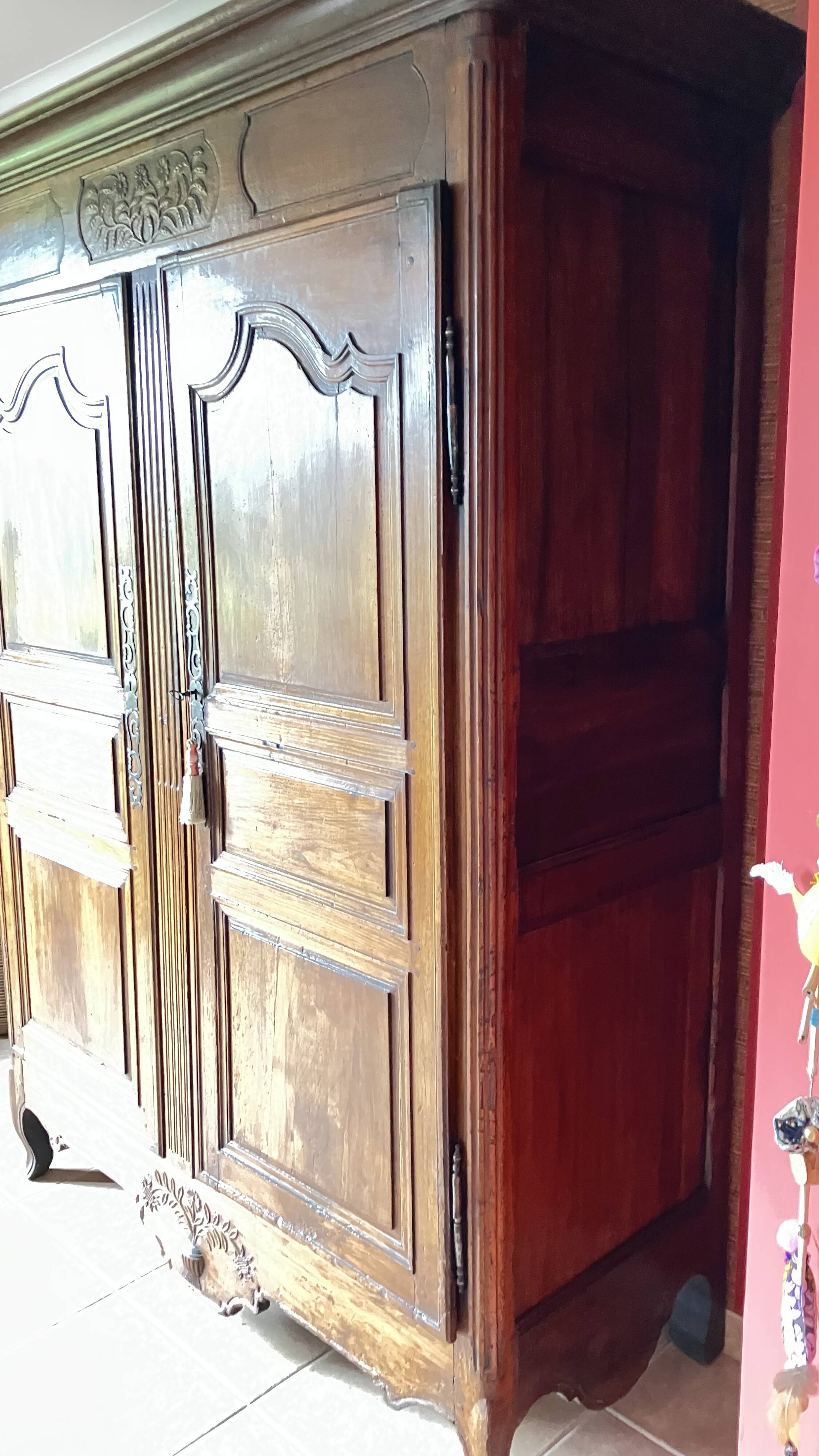 Armoire normande chêne massif