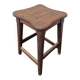 Antique solid wood stool cottage
