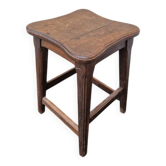 Antique solid wood stool cottage