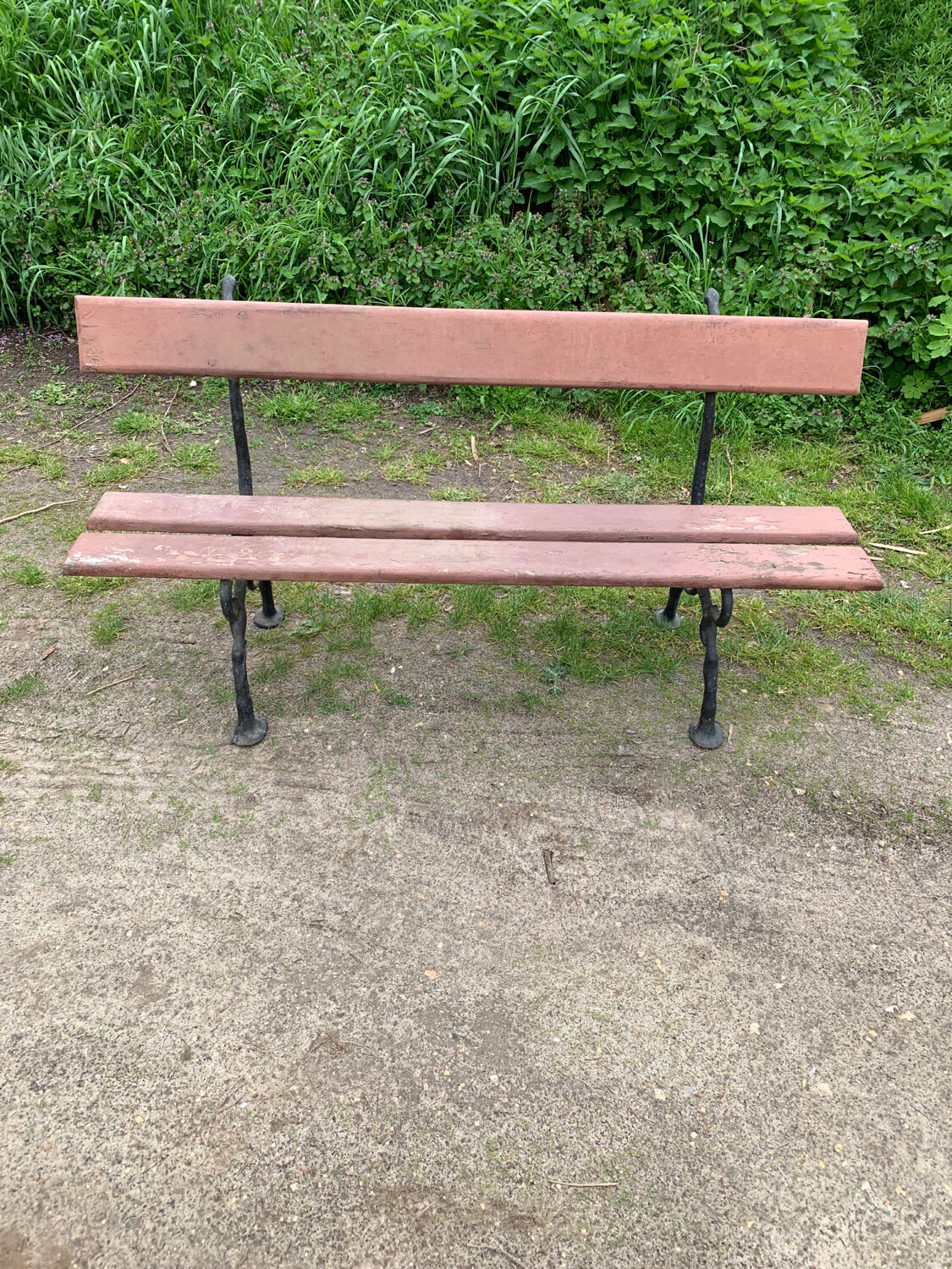 Banc de jardin fin 19ème