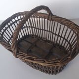Rattan basket or wicker basket