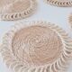 6 Sisal glass underglasses