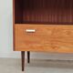 Petit meuble d'appoint buffet en bois 1970