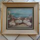 Vintage ballerina painting after Carlotta Edwards reproduction