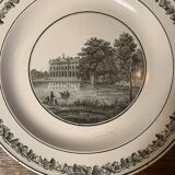 Lot de deux assiettes