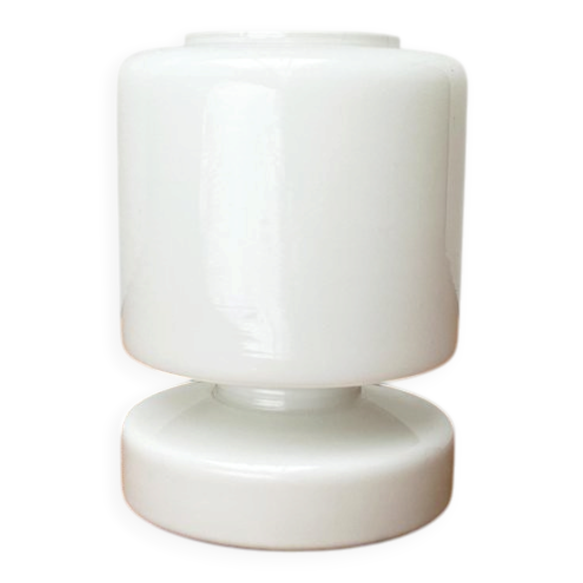 Mid-century minimalist glass table lamp, 1960s