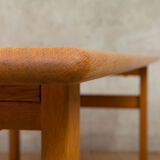 Table basse en chêne par Borge Mogensen