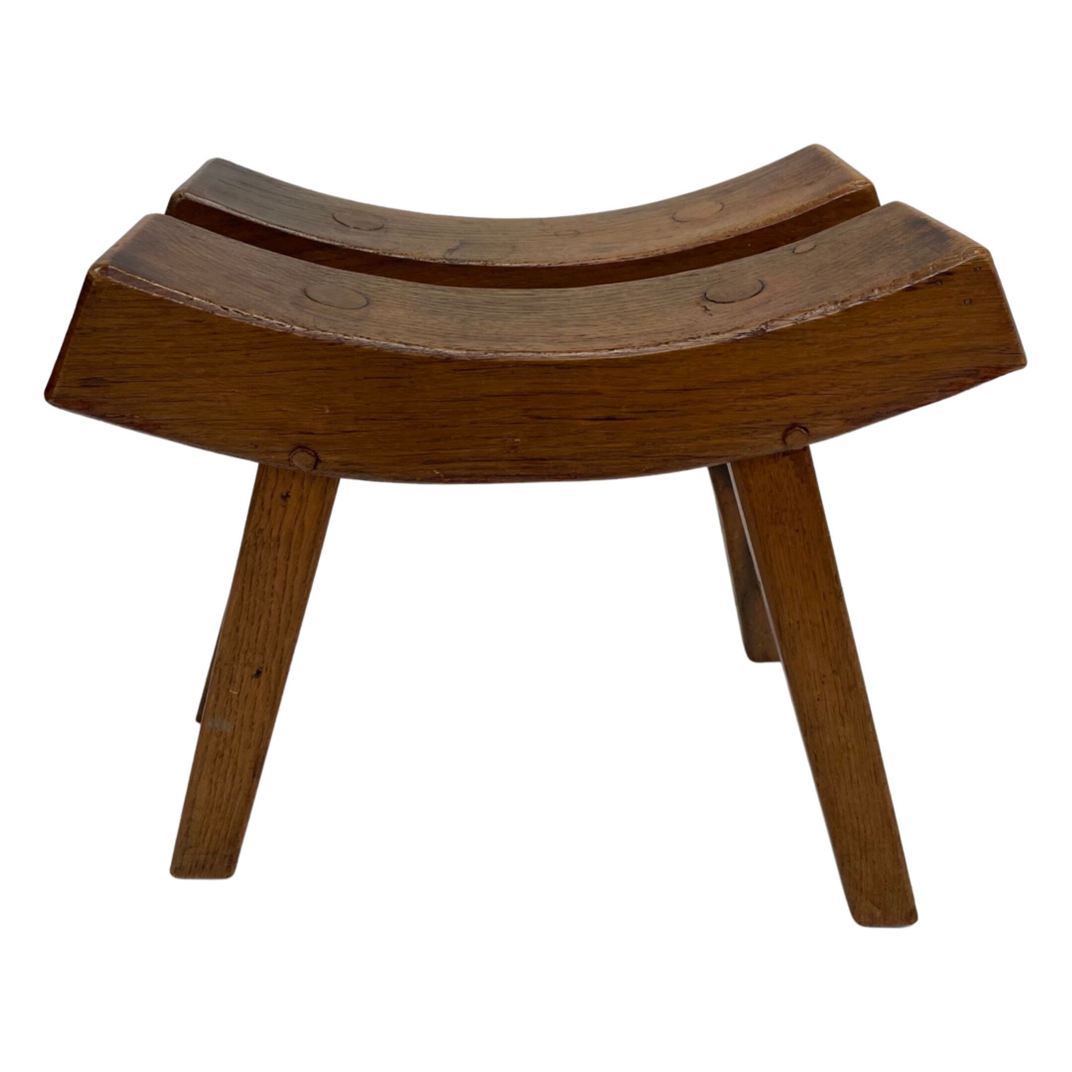 Vintage Brutalist Stool design