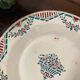 Round iron earth dish Moulin de loup Florida Grimaud Poitiers