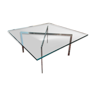 Barcelona style coffee table
