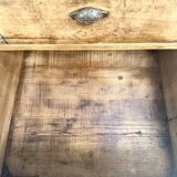 Solid oak trade counter, six drawers, France, circa 1920.