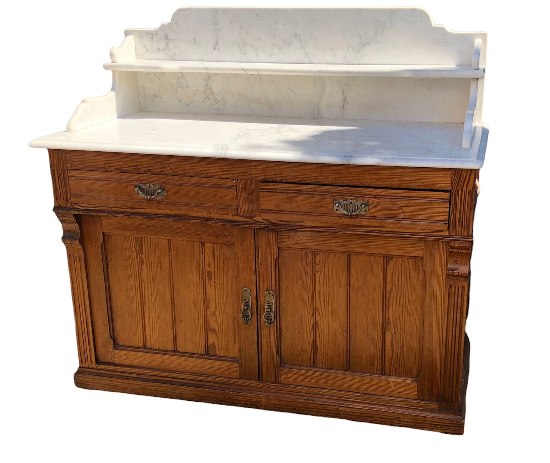 Toilet cabinet 1900 top marble pitchpin / bathroom furniture / sink