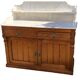Toilet cabinet 1900 top marble pitchpin / bathroom furniture / sink