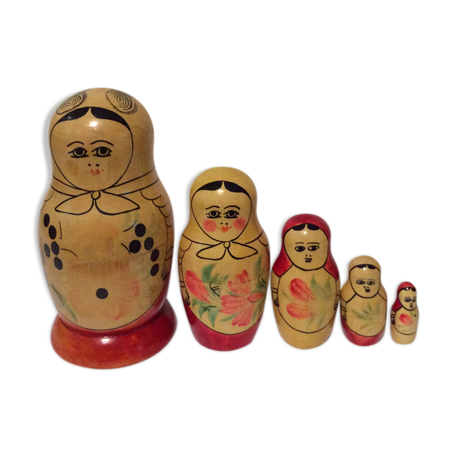 Ancient Russian Matriochka dolls