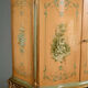 Dressing table in Italian baroque style made of painted wood…