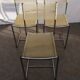 Set of 3 chrome spaghetti chairs model 101 from Belotti for Alias of the 70s-80s