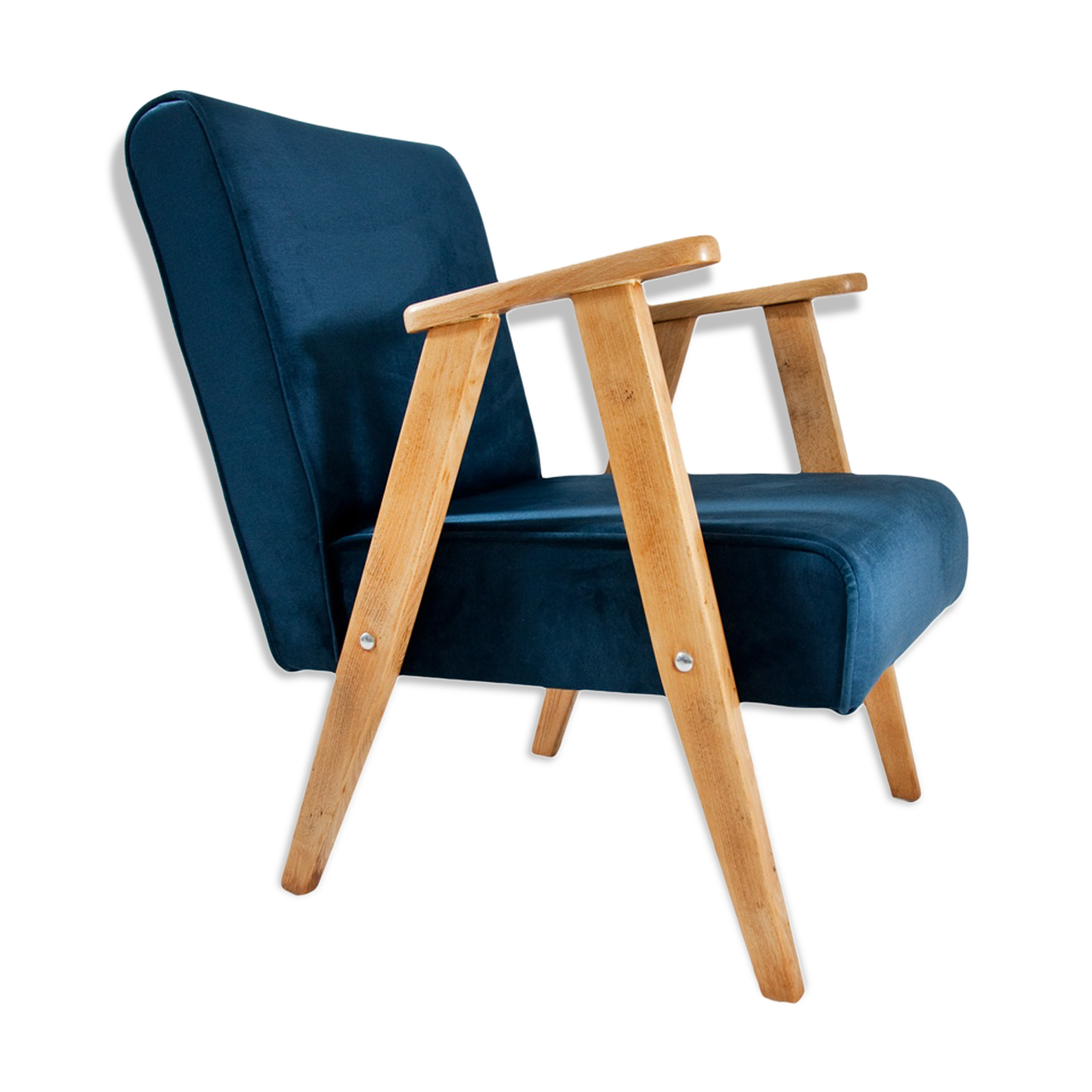 Original polish vintage armchair