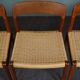 Set of 6 chairs and dining table Niels Otto Møller