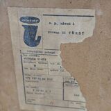 Wooden commode U 453 black and white by Jiri Jiroutek for Intérier Praha