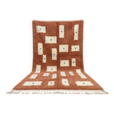 Authentic traditional handmade Berber rug 2/3 m