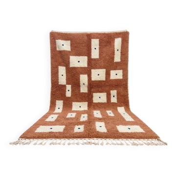 Authentic traditional handmade Berber rug 2/3 m