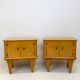 Paire de chevets "Art Déco" France, 1940s