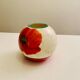 Round vase in Lunéville earthenware - "Poppy" collection