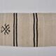 Tapis vintage en chanvre fait main