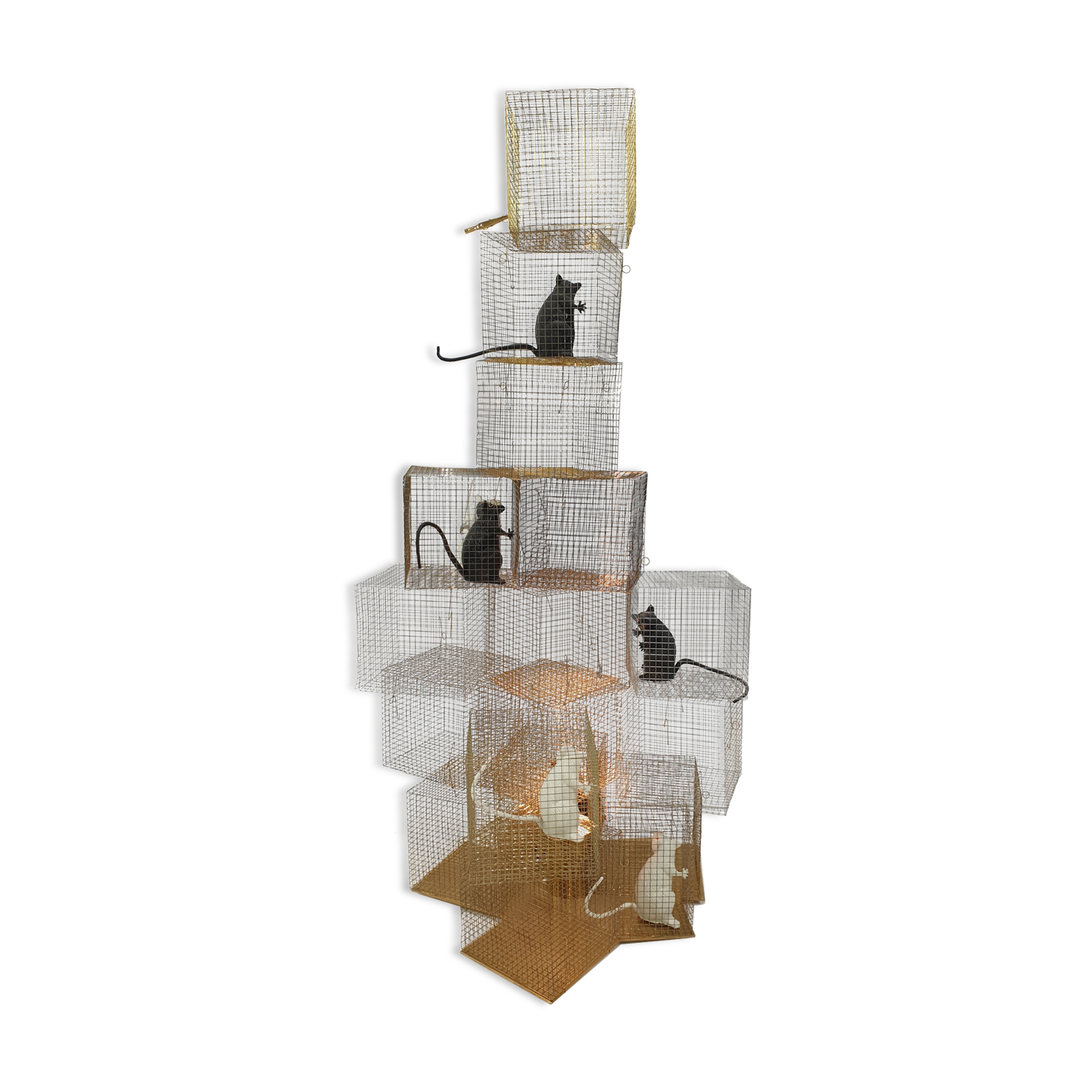"Seven Rats" lamp by Ingo Maurer 2007