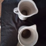 Set of 2 Austruy ceramic jugs