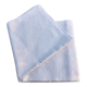 Nappe damassée ancienne 1m65 x 2m40 en lin blanc