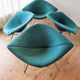 Diamond lounge armchairs by Harry Bertoia for Knoll