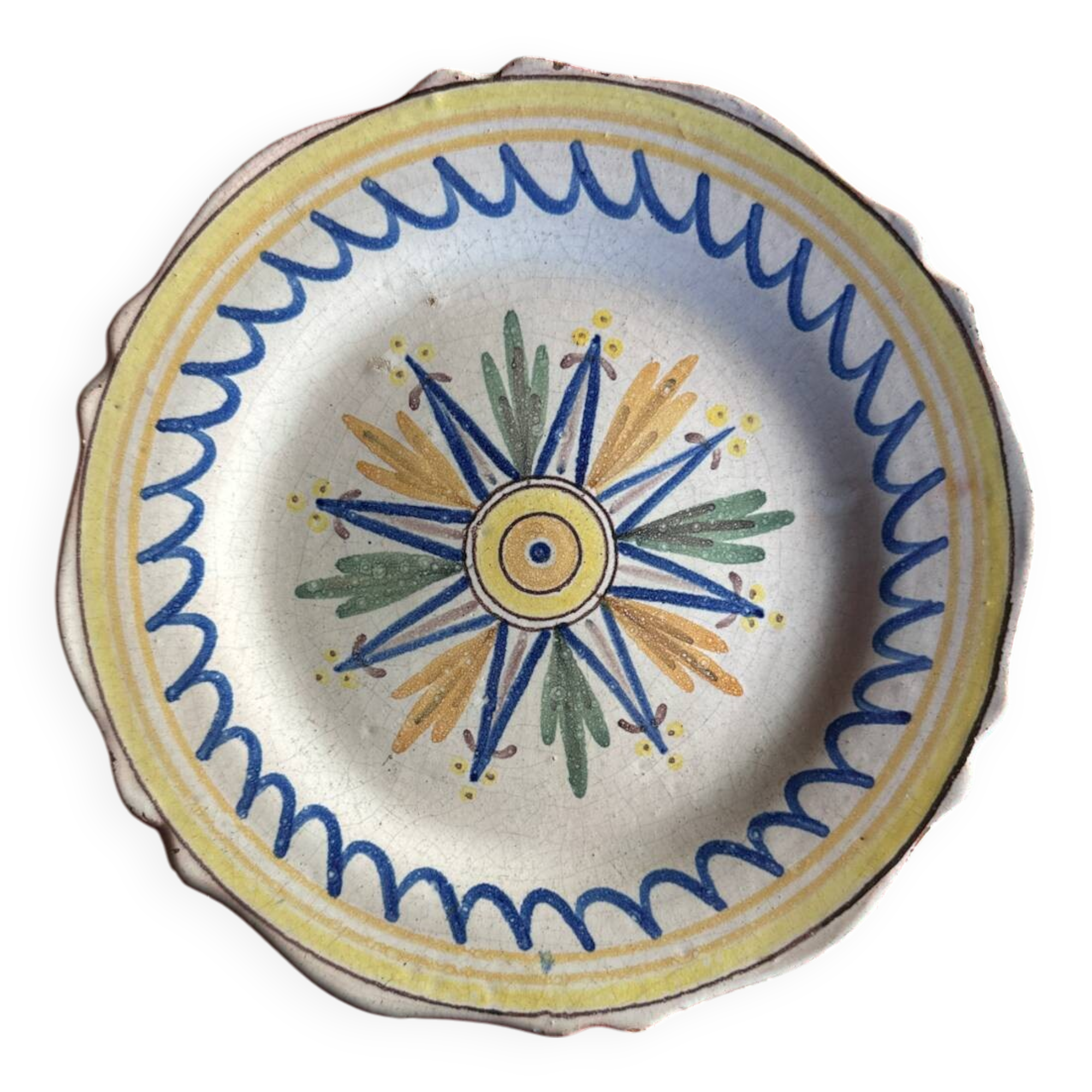 Nevers plate 18th century